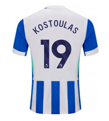 Brighton Charalampos Kostoulas #19 Replika Hjemmebanetrøje 2025-26 Kortærmet